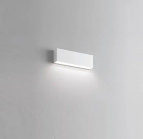 Applique e-sealed - isyluce mm 240x80x41 led 6w 3000k ip65 bianco / antracite