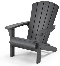 Keter sedia adirondack troy grafite