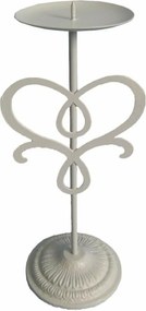 porta candela stile provenzale in ferro verniciato