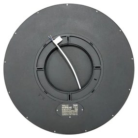 Plafoniera a LED LED/40W/230V 3000/4000/6500K Ø 50 cm nera