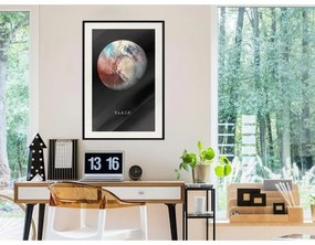 Poster The Solar System: Pluto