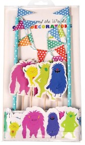 Set di decorazione per torte "Mostri del mondo Monsters of the World - Rex London