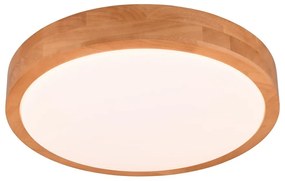 Plafoniera LED marrone chiaro ø 40 cm Iseo - Trio