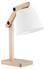 Lampada da tavolo JOGA 1xE27/15W/230V faggio