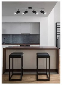 Lampada da soffitto in metallo nero 9x76 cm Colly - Candellux Lighting