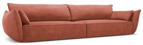 Divano rosso 248 cm Vanda - Mazzini Sofas