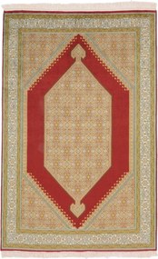 Cashmere Silk Tappeto 120 x 190 (Indian) Annodato A Mano