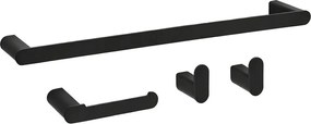 Set accessori da bagno Mati Black 4 pezzi