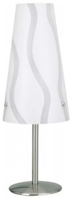 Brilliant - Lampada da tavolo ISI 1xE14/40W/230V bianco/grigio/cromo lucido