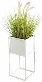Portafiori 50x24 cm bianco