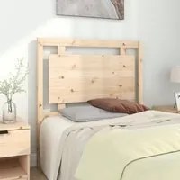 Testiera per Letto 95,5x4x100 cm in Legno Massello di Pino 817920