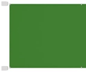 Paravento Verticale Verde Chiaro 140x600 cm in Tessuto Oxford