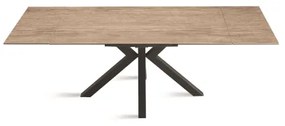 Tavolo cucina allungabile 240 cm piano grčs porcellanato Rovere JACKY