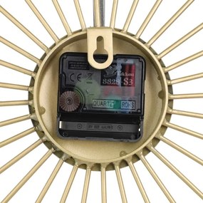 Eglo 425514 - Orologio da parete MATSUMOTO 1xAA 50x50 cm oro