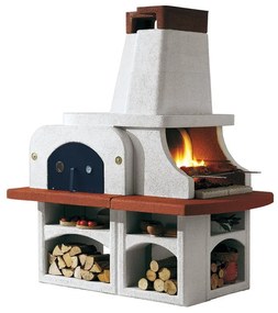 Barbecue fisso a legna e carbonella PARENZO EASY GARDEN BY PALAZZETTI