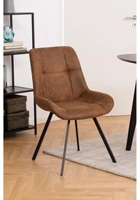 Sedie da pranzo marroni in un set di 2 Waylor - Actona