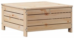 Set divani giardino 6 pz con cuscini in legno massello di pino