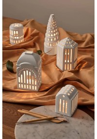 Portacandele in ceramica per tea light Urbania Lighthouse Little Tower - Kähler Design