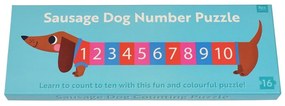 Puzzle 16 pezzi Sausage Dog - Rex London
