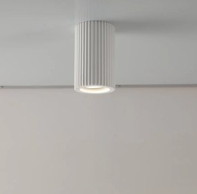 Plafoniera LED GU10 e GU5.3 Rotonda in Gesso Pitturabile Ø70x110mm