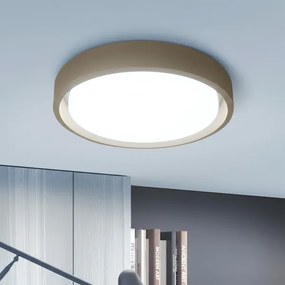 Brilagi - Lampada LED dimmerabile MATTEO LED/48W/230V 3000-6500K Ø 41 cm taupe + telecomando