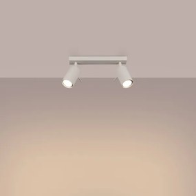 Sollux SL.1495 - Faretto RING 2xGU10/10W/230V color crema