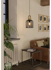 Eglo 43963 - Lampadario a sospensione con filo ROUNDHAM 1xE27/40W/230V diametro 22 cm