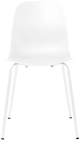 Sedia da pranzo bianca Whitby – Unique Furniture