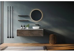 P.M.H. OL1B - Scaldasalviette elettrico OLE 24W/230V 170 cm IP44 nero