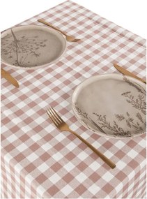 Tovaglia in cotone 150x150 cm Gingham – Tiseco Home Studio