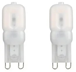 Lampadina LED 2,5W (200lm) 2 pz. 2 pcs. G9 - e3light