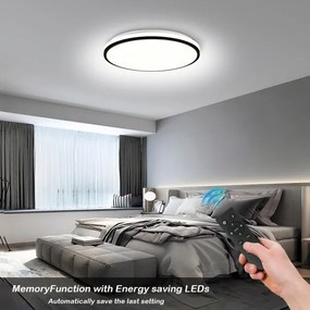 Brilagi - plafoniera LED dimmerabile SMART LED/24W/230V Ø 38 cm Wi-Fi Tuya + telecomando