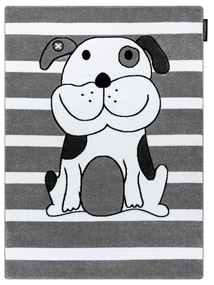 Tappeto PETIT PUPPY CANE CUCCIOLO grigio