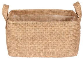 WENKO 64471100 - Cestino JUNA 24x17 cm marrone