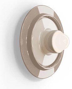 Applique Deco Voilà Ceramica Grigio Sabbia Crema 1 Luce E27
