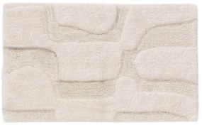 benuta Nest Tappeto da bagno Nehir Bianco 70x120 cm - Tappeto design moderno soggiorno