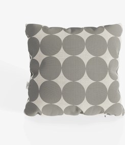 Dot cuscini geometrici disponibile in diversi colori in tessuto Idrorepellente grigio