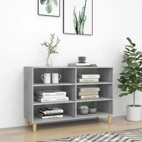 Credenza grigio sonoma 103,5x35x70 cm in truciolato