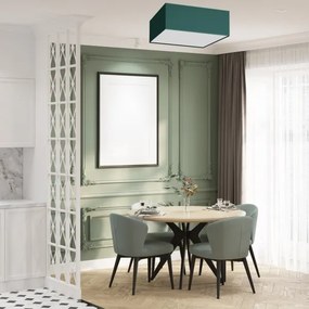 Plafoniera VERDE 3xE27/60W/230V 50x50 cm verde