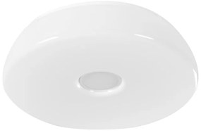 Plafoniera LED Parabolic Ø 40 cm bianco IP44 cct da bianco caldo a bianco freddo con regolazione di temperatura, 2500 lumen INSPIRE