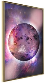 Poster  Mysterious Celestial Body  Cornice Quadri Cornice d'oro, Larghezza x Altezza Home decor 20x30