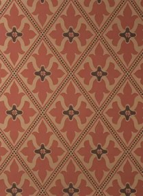 Little Greene Carta da parati Bayham Abbey - Spanish Gold