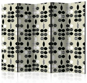 Paravento Black and White Dots II [Room Dividers]