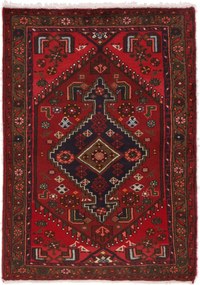Hamedan Tappeto 100x140 (Iran) Annodato A Mano