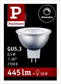 LED Dimmerabile per riflettore lampadina GU5,3/6,5W/12V 2700K - Paulmann 28759