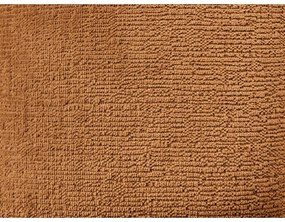 Divano angolare color senape (penisola a destra/a L) con rivestimento in ciniglia Whesley – Bobochic Paris