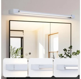 Brilagi-LED Specchio da bagno illuminato AQUA LINE LED/24W/230V 90 cm IP44 cromo opaco