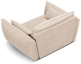 Poltrona beige Vanda - Mazzini Sofas