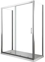 BOX CABINA DOCCIA 3 LATI 2 FISSI E UNO SCORREVOLE 72,5-75x155-160x72,5-75