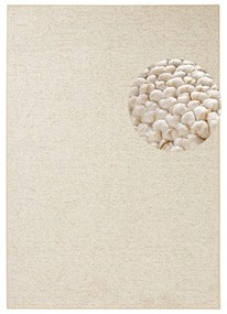 Tappeto color crema 100 x 140 cm Wolly - BT Carpet